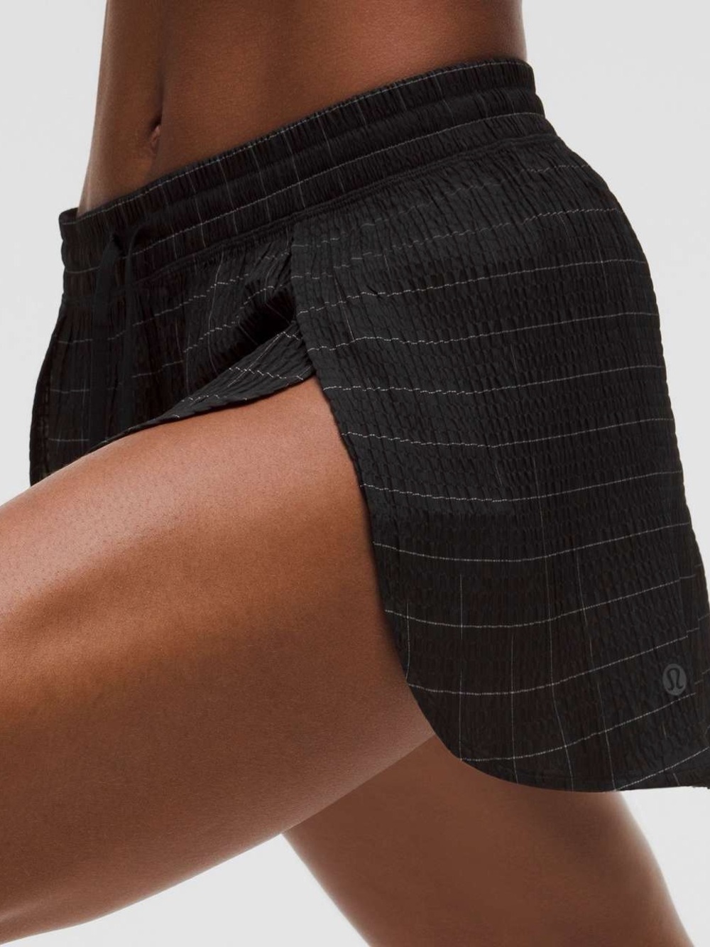 Lululemon Negative Split Textured Run Short 2.5" *Reflective*